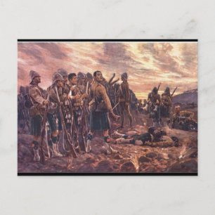 Carte Postale Black Watch à Magersfontein