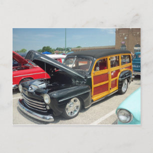 Carte Postale Black Woody