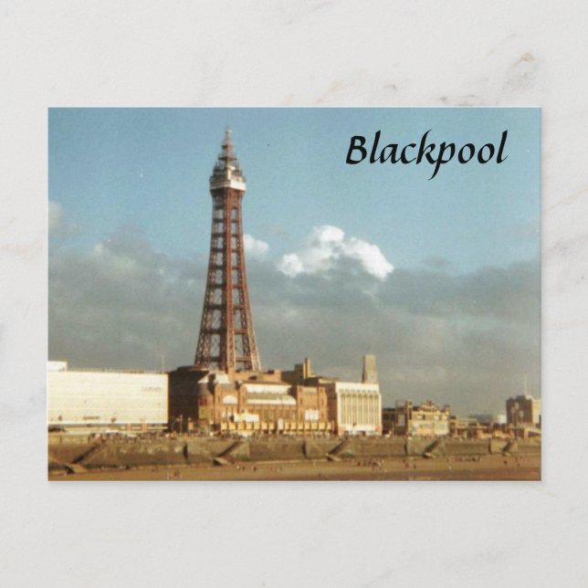 Carte Postale Blackpool (Devant)