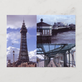 Carte Postale Blackpool 3 images