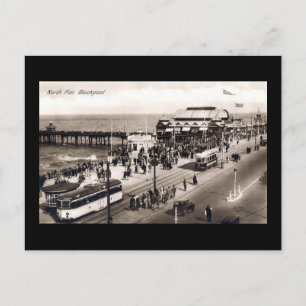 Carte Postale Blackpool, North Pier