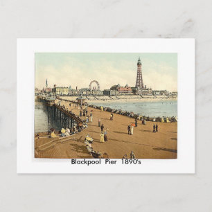 Carte Postale Blackpool Pier 1890