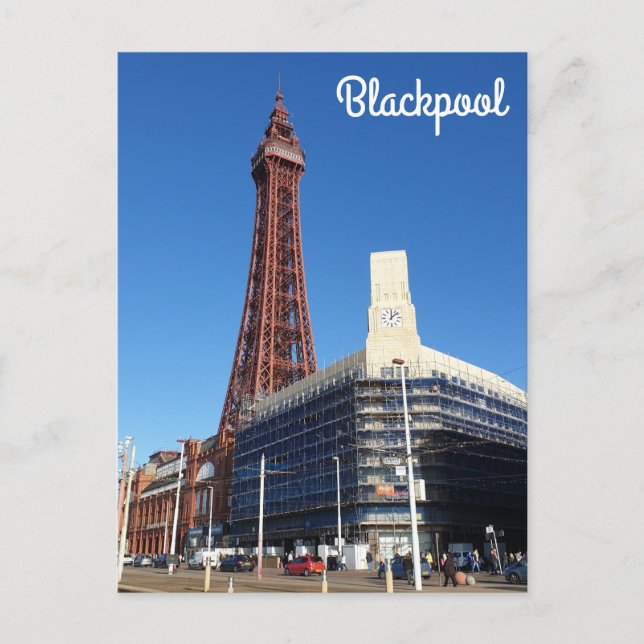 Carte postale Blackpool Tower (Devant)
