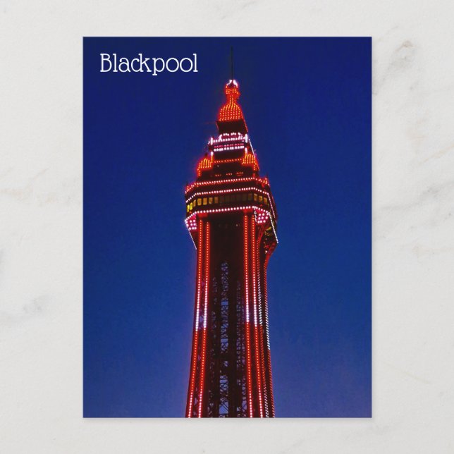 Carte postale Blackpool Tower (Devant)