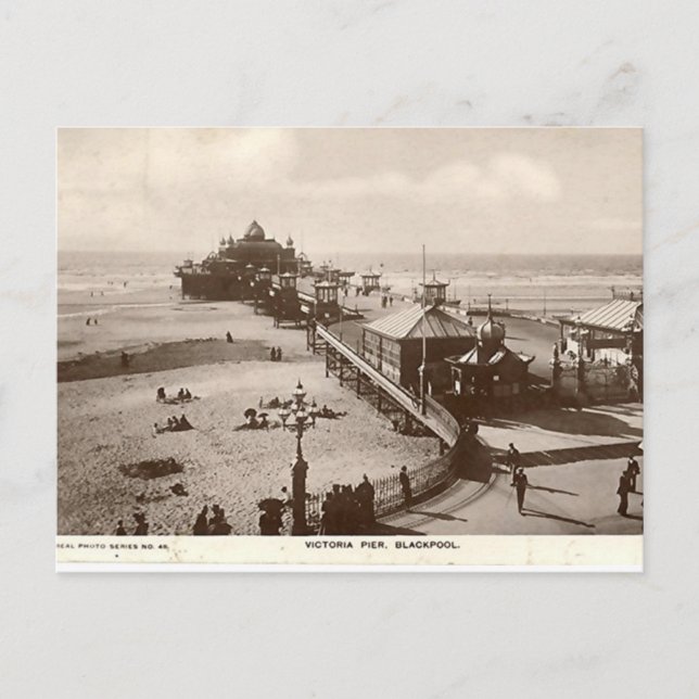Carte Postale Blackpool, Victoria Pier (Devant)