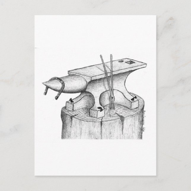 Carte Postale Blacksmith and Farrier Products (Devant)