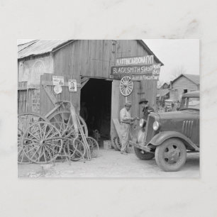Carte Postale Blacksmith Shop, 1939