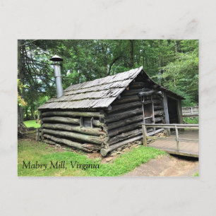 Carte Postale Blacksmith Shop at Mabry Mill, Virginie