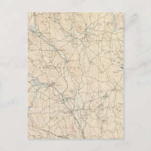 Carte Postale Blackstone, Massachusetts