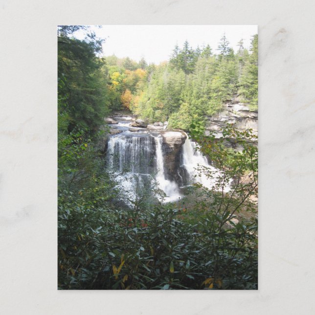 Carte Postale Blackwater Falls, Virginie-Occidentale (Devant)