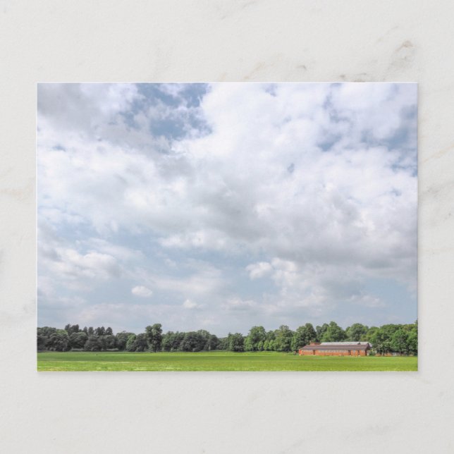 Carte Postale Blackweir Fields, Bute Park, Cardiff, Pays de Gall (Devant)