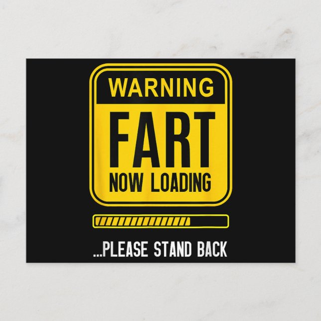 Carte Postale Blague amusante (Devant)