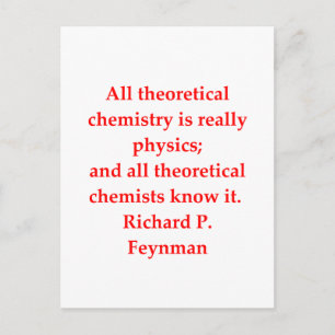 Carte Postale blague de chimie