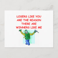 blague de gagnants et perdants