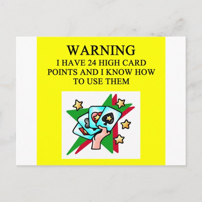 Carte Postale blague de pont en double (Devant)