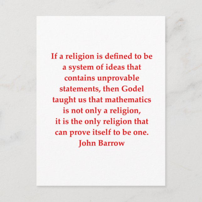 Carte Postale blague mathématique drôle (Devant)