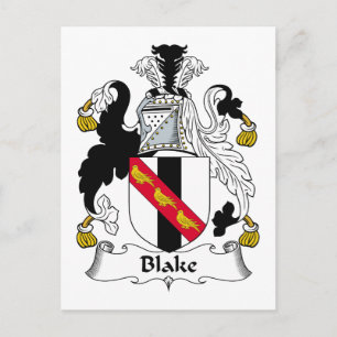 Carte Postale Blake Family Crest