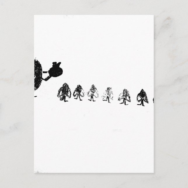 Carte Postale Blanc (Devant)