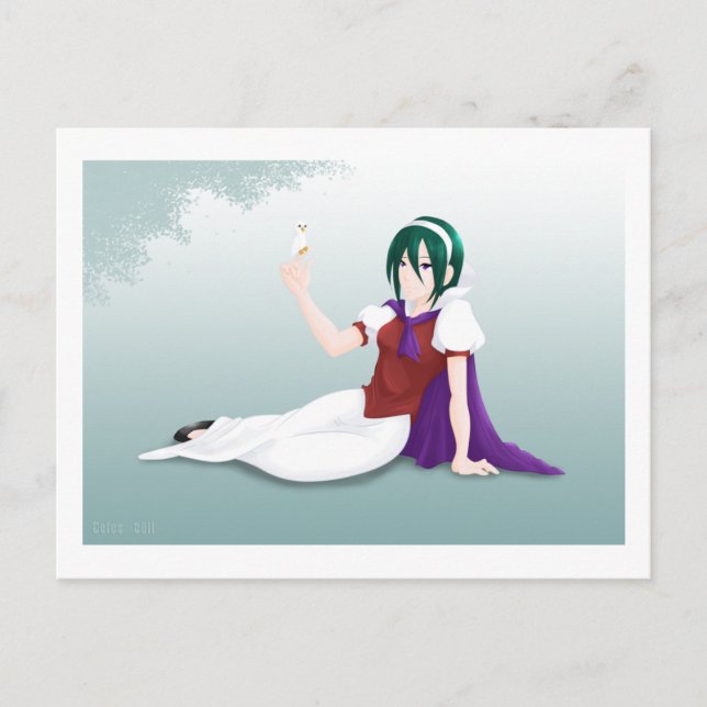 Carte Postale Blanc (Devant)