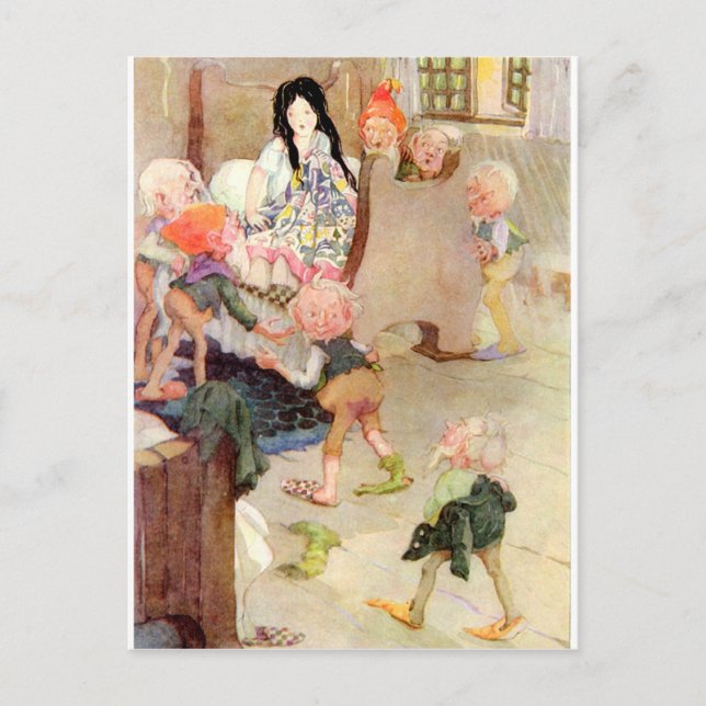 Carte Postale blanc neige (Devant)