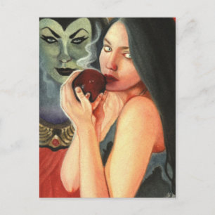 Carte postale blanche