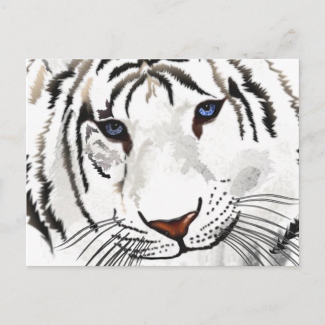 Carte postale blanche (Devant)