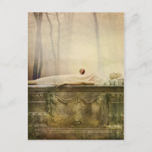 Carte postale Blanche-Neige