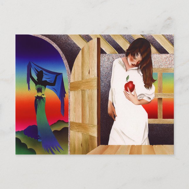 Carte Postale Blanche-Neige (Devant)