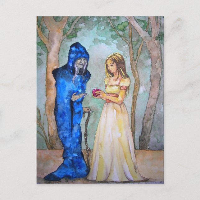 Carte Postale Blanche neige (carte postale) (Devant)