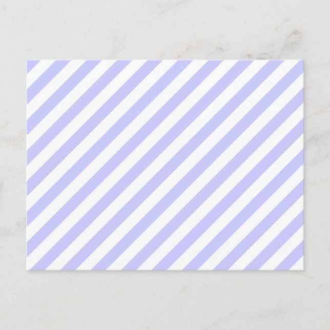Carte Postale Blancs et Violets clairs. (Devant)