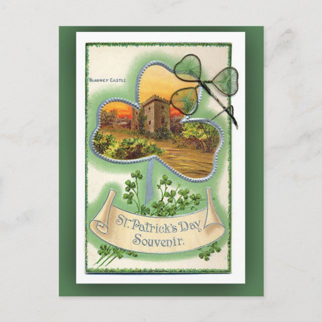 Carte Postale Blarney Castle St. Patrick's Day Cards (Devant)