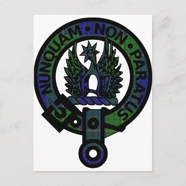 Carte Postale Blason de clan Johnstone (Devant)