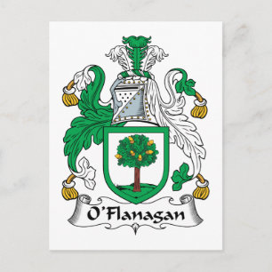 Carte Postale Blason de famille O'Flanagan