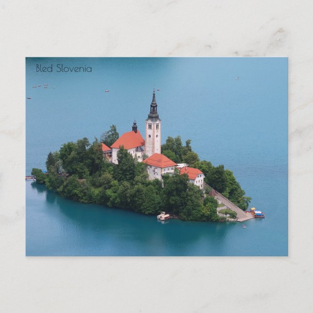 Carte Postale Bled Slovénie (Devant)