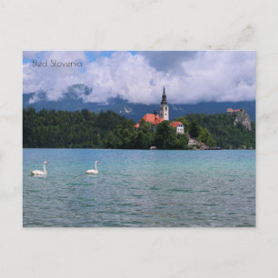 Carte Postale Bled Slovénie