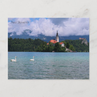 Carte Postale Bled Slovénie
