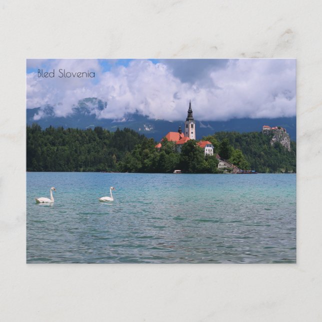 Carte Postale Bled Slovénie (Devant)