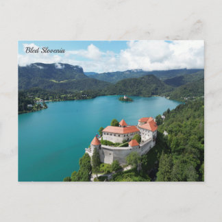 Carte Postale Bled Slovénie