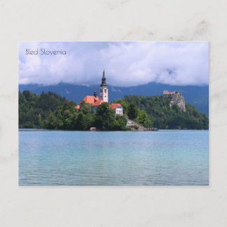 Carte Postale Bled Slovénie
