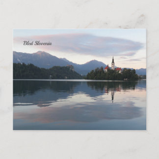 Carte Postale Bled Slovénie