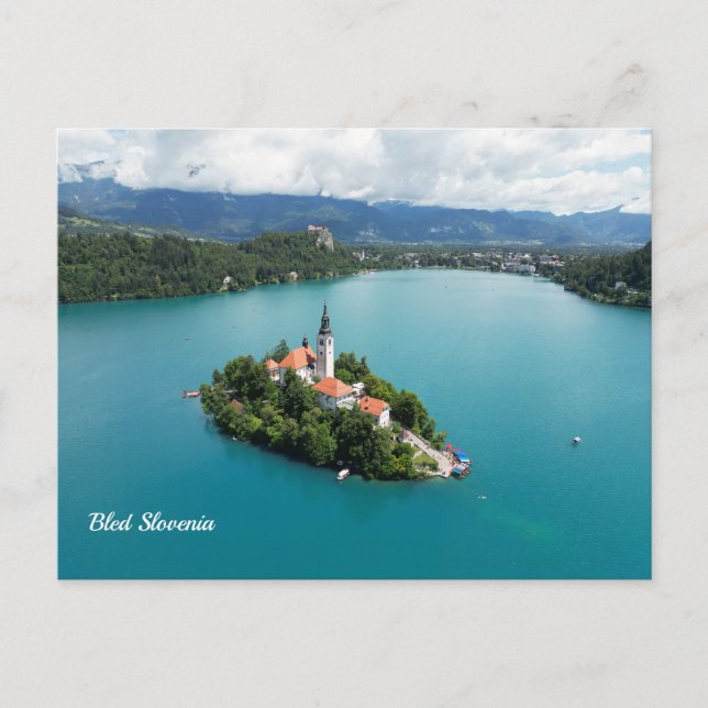 Carte Postale Bled Slovénie (Devant)