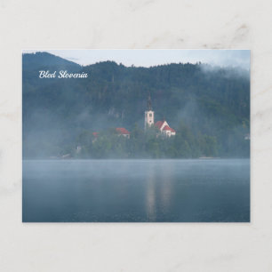 Carte Postale Bled Slovénie
