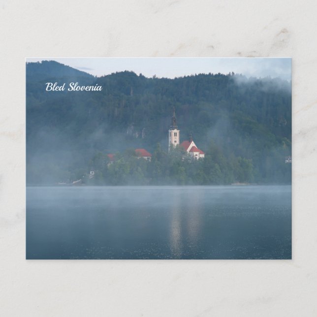 Carte Postale Bled Slovénie (Devant)