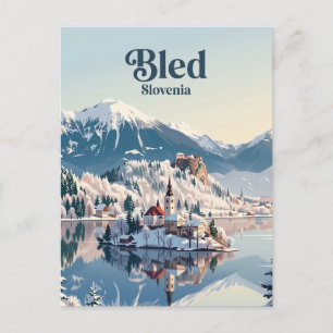 Carte Postale Bled, Slovénie