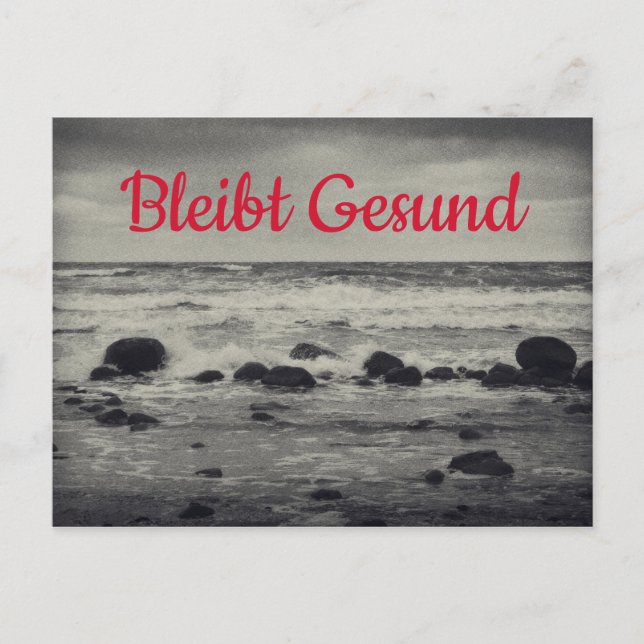 Carte Postale Bleibt Gesund - (Devant)