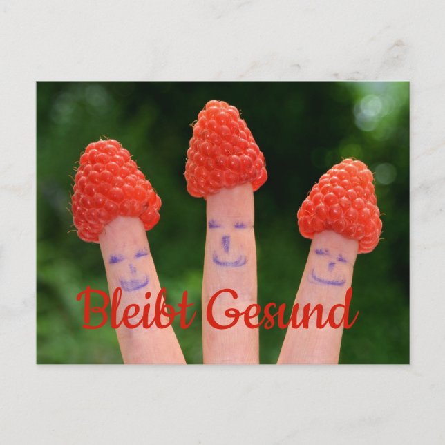 Carte Postale Bleibt Gesund - (Devant)