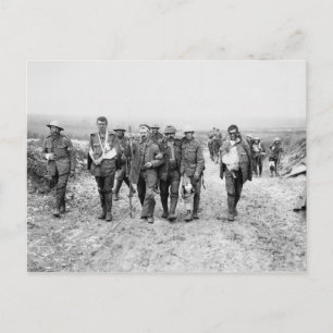 Carte Postale Blessé Soldats de la Première Guerre mondiale (19 