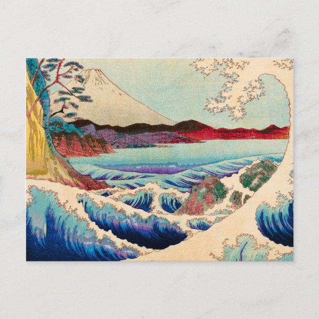 CARTE POSTALE BLEU (Devant)