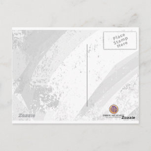 Carte Postale Bleu 60 Décennie Anniversaire