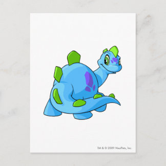 Carte Postale Bleu Chomby
